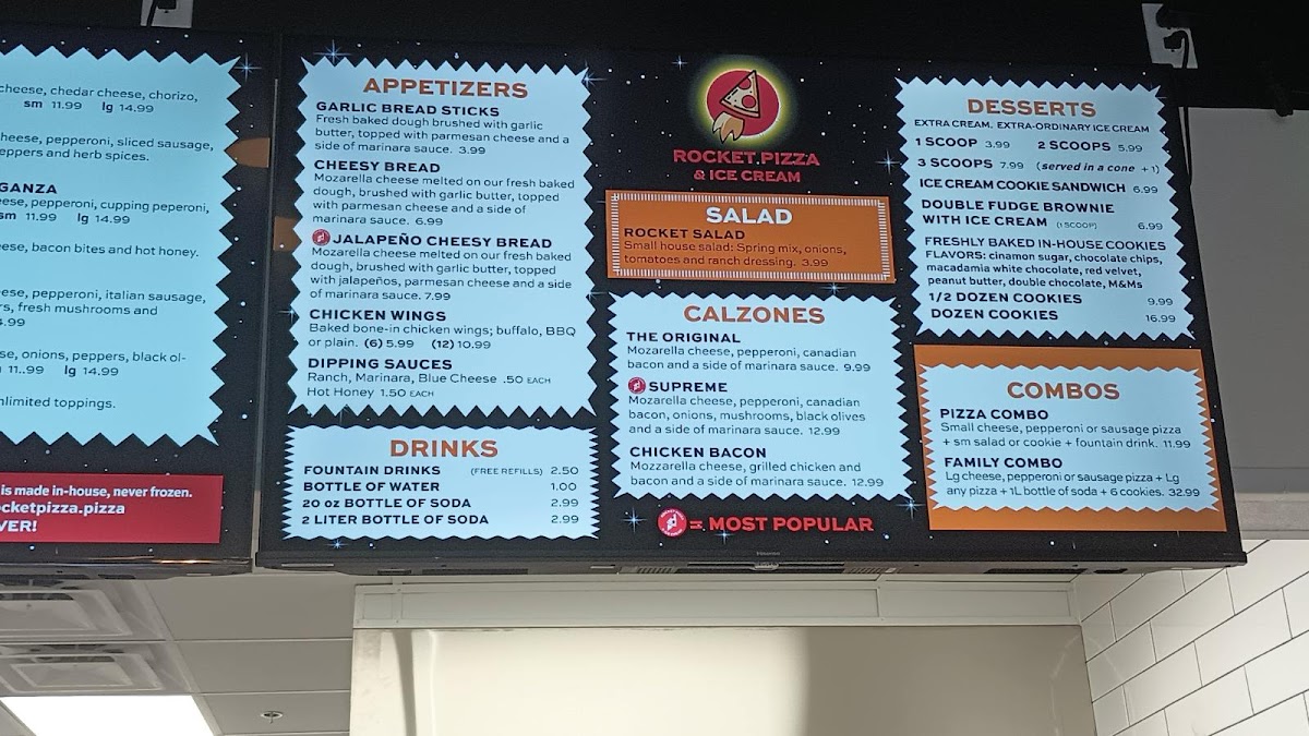 Rocket Pizza & Ice Cream Menu-6
